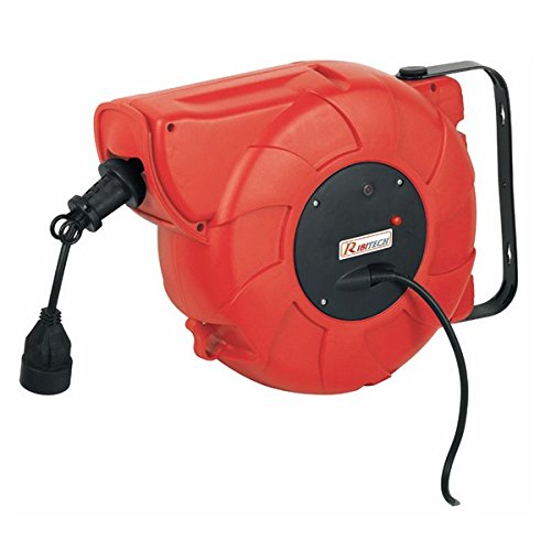 Provence Outillage 4137 - Enrollador automático de cable eléctrico