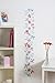 Height Chart,Girls Height Chart,Flower,Girls Room