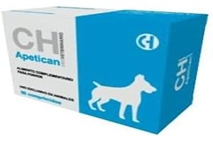 CHEMICAL IBERICA S.L. APETICAN Potenciador del Apetito para Perros, 60 Comprimidos