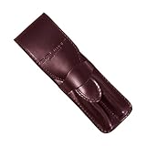 Modell: Pretoria Edles Stifteetui \'Duo\' für 2 Stifte aus Sattellleder v. Shalimar, Colour:Brown