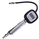 Inkl. Batterien 2 x AAA CCLIFE Digital Druckluft Reifenfüller Reifenprüfer Luftdruckprüfer Reifendruckmesser Reifendruckprüfer KFZ