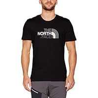 The North Face, M S/S Easy Tee, T-shirt, Uomo, Nero (Tnf Black), M