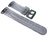 Ersatzband für Casio Baby-G Damenuhrarmband aus Resin grau BG-169R