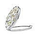 Fanyland Fancyland Women Daisy Pattern Portable Cosmetic Compact Mirror 7*7cm