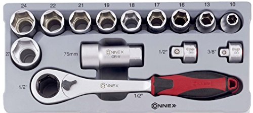 Connex Steckschlüssel Durchsteck-Satz, 14-teilig COX580214 - 6