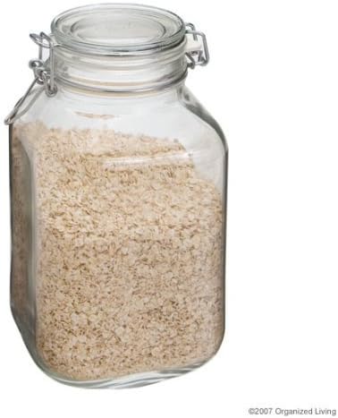 Bormioli Rocco SYNCHKG017035 Fido Glass Canning Jar Italian