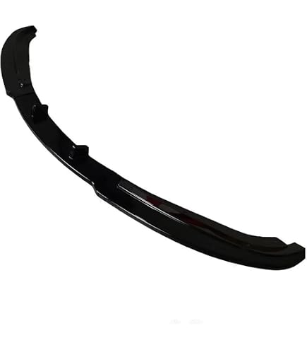 Becquet Avant Spoiler Pour Citroën DS3 (2009-2025) - Lèvre Avant Aérodynamique En PP, Style Fibre Carbone Noir