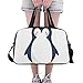 Produktbild Pinguin Weiß Schwarz Hübsch Tier Große Yoga Gym Totes Fitness Handtaschen Reise Seesäcke Schultergurt Schuhbeutel Für Übung Sport Gepäck Für Mädchen Männer Frauen Outdoor