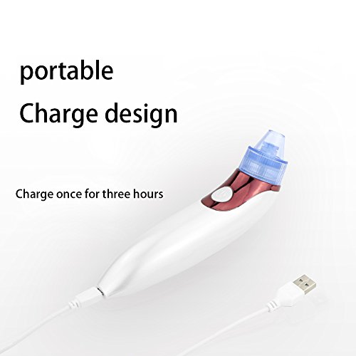 Electric Gesichts Pore Cleanser,Richoose Multifunktions-USB-Massager Gesichtsreiniger Blackhead Akne Entferner Anti Aging Exfoliator zur Förderung der Haut Gesundheit - 5