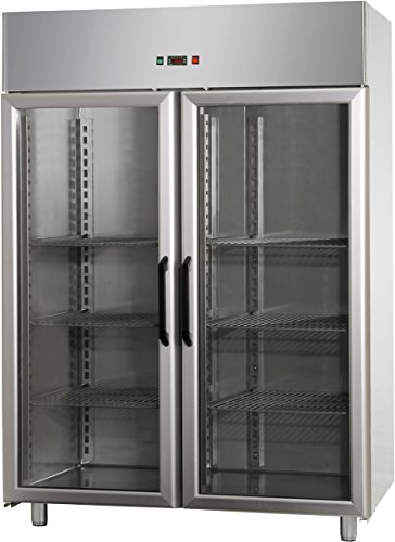 Preisvergleich Produktbild GAM Gastro Tiefkühlschrank Glastür 1200 Liter 142x70x210 cm***NEU***