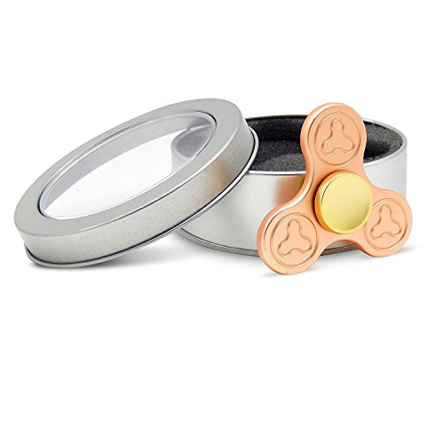 Y&M Tri Fidget Hand Spinner Toy,Stress Reducer Ultra Durable High Speed Bearing Fidget Finger Toy Can Continue to Rotate for 1-3 minutes - Perfect for ADD / ADHD / Anxiety / Autism And Stress Relief Adult Children,Office Desk Gadget