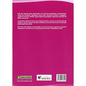 Contabilidad financiera con Excel