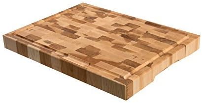 Canadian Maple Butcher Block with Groove (12x16x1.5) L12166 by Labell