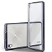 Produktbild MoEx Huawei P7 Hülle Silikon Transparent Anthrazit [OneFlow Chrom Back-Cover] Silikonhülle Dünn Schutzhülle Handyhülle für Huawei Ascend P7 Case Ultra-Slim Tasche TPU