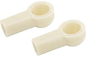 Fydun Convertible Ball Joint, 2 PCS Convertible Top Rod Repair Set, ABS 98656127902 Soft Top Push Rod Push Rod Ball Joint Set for 986 987 1997‑2012