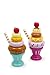 Produktbild Small Foot Company 3310 - Eiscremebecher aus Holz, 2-er Set
