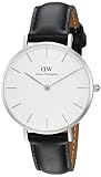 Daniel Wellington Damen Analog Quarz Uhr mit Leder Armband DW00100186