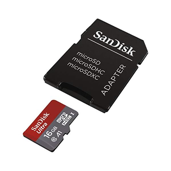 Tarjeta de Memoria SanDisk Ultra Imaging microSDHC de 16 GB con Adaptador SD con hasta 98 MB/s y Class 10, U1, A1, Gris… - Image 3