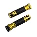 Price comparison product image Lanceasy 1 Pair Motorcycle Throttle Aluminum Alloy Rotatable Handlebar Hand Grips Universal Non-slip