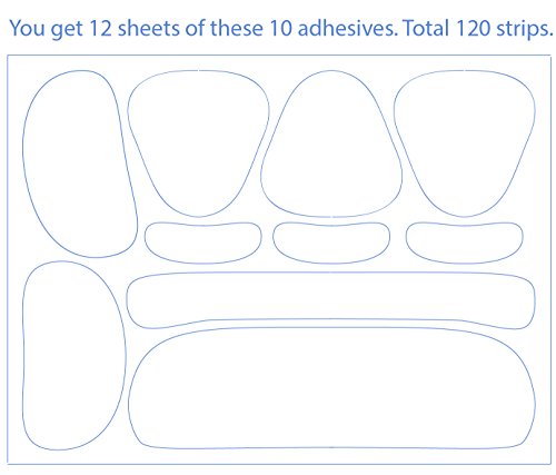Facial Smoothies sind Falten entfernende Pflaster – Antifaltenpflaster – Anti-Aging Behandlung – Anti-Falten - 2