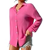 Yellowfab Industries Elegant Chic Solid Cotton Blend Shirt for Women Regular Fit
