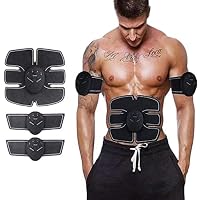 Stimulateur Musculaire Abdominal Grexemin Rechargeable USB - Pour Abdos, Bras, Jambes, Hommes Et Femmes