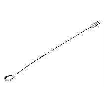 Cucchiaio Da Bar In Acciaio Inox 40 Cm - Design Elegante Con Manico Ritorto Per Cocktail E Mixology - Foto 9