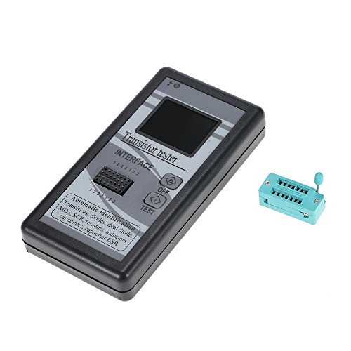KKmoon Multifunktionale Transistor Tester 128 x 160 TFT-Farb-Display Diodenthyristor Kapazität Widerstand Induktivität MOSFET ESR LCR Meter - 3