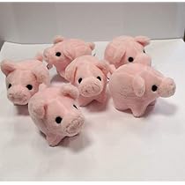 Süßes Plüsch-Schwein – Superweiches Kuscheltier – Waschbar – In 30/45/60/70 Cm – Perfekt Als Geschenk Für Kinder