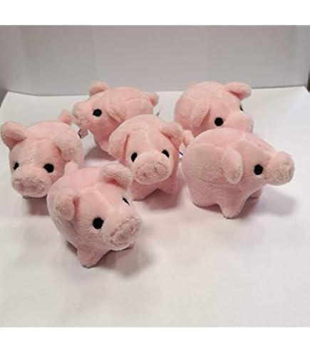 Wilberry Mini Schwein Plüschtier – Ca. 15 Cm, Weicher Plüsch, Kuscheliges Spielzeug Für Kinder