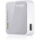 Tp-Link Tl-Mr3020 3G/4G Router Wi-Fi Portatile Wireless 300Mbps, Porta Usb 2.0, Bianco, ‎7.37 x 2.29 x 6.6 cm, 60 grammi