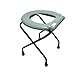 Produktbild NEEDED Y Folding Kommode Stuhl Stahl Tragbare Camping WC Sitz Sitzen WC Stuhl / Mobile Toilette