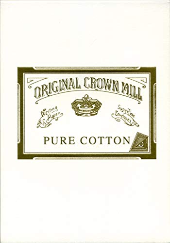 Original Crown Mill 40125 A5 Pure Cotton Pad, Gold