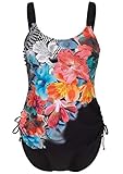 Bügel innenliegend Felina Tankini Top mit Bügel 5273296 Modern Flower Black Tropic 40F
