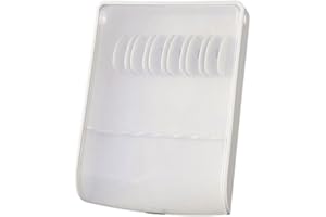 ODOUKEY Caja de almacenamiento de irrigador oral, puntas de hilo dental estuche de almacenamiento organizador de boquilla de reemplazo de irrigador oral (sin boquilla), puntas de hilo dental estuche