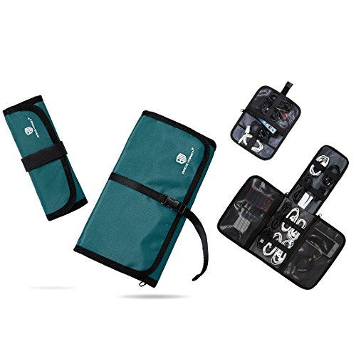 BAGSMART Eletronik Zubehöre Organizer USB Kabel 2er Set Gunkelgrün