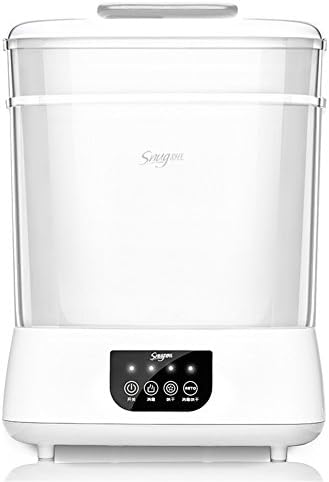 GWQMM Baby Bottle Electronic Steam Steriliser And Dryer 2 In 1 Adjustable Mode/Combinations Graydrying