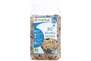 Riz mélange sauvage, 500g, Markal