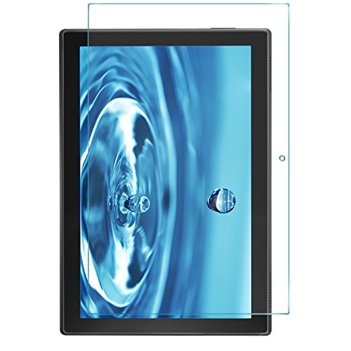 IVSO Lenovo Tab4 10 Cristal Templado Protector,[Crystal Claridad] [Resistente a las rayaduras] [No-burbuja Instalación simple] para Lenovo TAB4 10 (No para Lenovo TAB 4 X103F) (1 Pack)