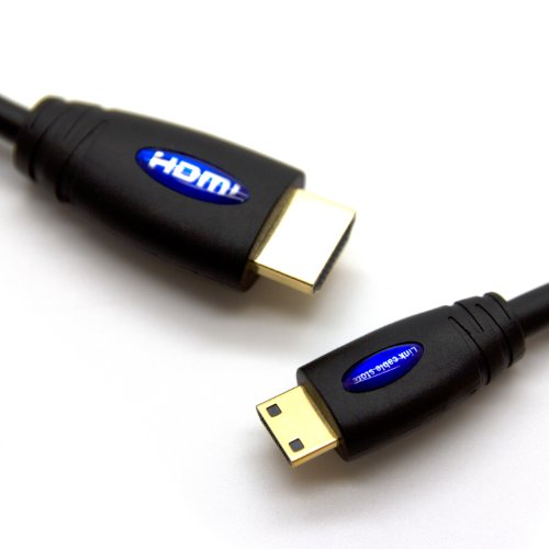 LCS – 1.5M – Mini HDMI Kabel 1.4 / 2.0 – FULL HD 1080p / Ultra HD 2160p – Hochgeschwindigkeits mit ETHERNET und 3D – Dreifach-Abschirmung – Vergoldete kontakte – Unterstützt neuen Technologien ARC – CEC – Deep Color und x.v.Color – Kompatibel mit dem neuen Tablet-PC - 6