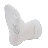 Little Grippers White Baby and Toddler Socks with Stay On Technology