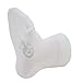 Little Grippers White 12-24 Months Baby and Toddler Socks with Stay On Technology