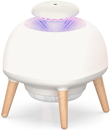 WXHNFHL Mosquito Traps Electronic Mosquito killer Suction Type Mosquito Lamp Indoor Bionic Trapping Light Control Adjustable Brightness 3 Modes Physical Anti-mosquito Radiation-free White 16*19.5cm