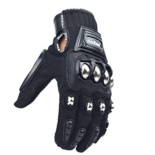 Madbike Gants de moto Protection en acier allié