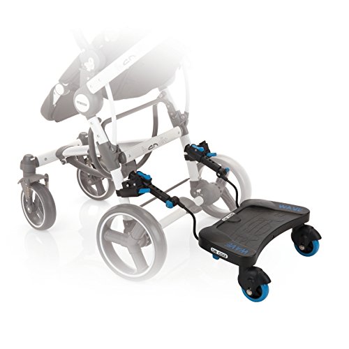 Be Cool Wave Universal Buggy Board, wheeled board Black Blue