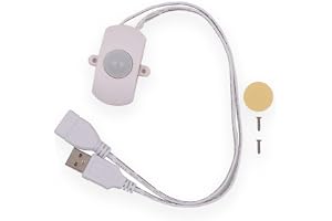 ANCLLO Tiardey Rörelsesensorbrytare 5A USB 5-24V Mini LED-remsa Automatisk sensorbrytare för LED-remsa
