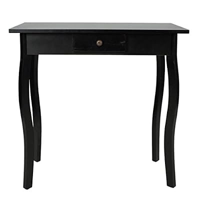 vidaXL Console de style provençal noire