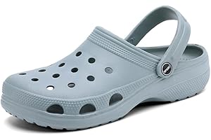 HUAYUEHONG Lakeland Active Mule - Zoccoli da giardino unisex, in rete traspirante, zoccoli classici, antiscivolo, pantofole estive