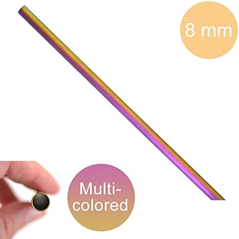 TiANN Titanium Straw-Plain (8 mm)