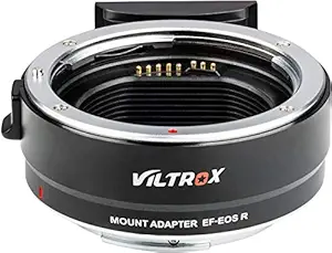 VILTROX EF-EOS R Electronic Auto Focus Lens Adapter Mount for Canon EOS EF EF-S Lens to Canon EOS R/EOS RP Camera